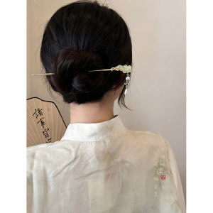 New Chinese Style Ancient Clouds Blessing Hairpin Womens National Style High-End Feeling Horse Tailed Skirt Hairpin