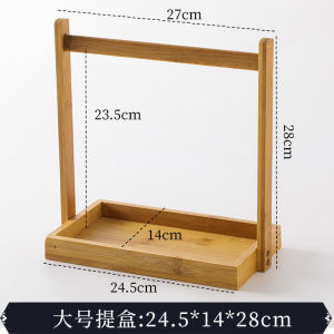 จานหัวไก่แบบทำจากไม้ไผ่สไตล์ญี่ปุ่น จานหัวเป็ด ชุดเครื่องครัวพิเศษ กล่องกระดูกไก่แบบถือได้ จานหัวไก่สำหรับโรงแรม