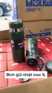 BÌNH GIỮ NHIỆT INOX TRƠN CAO CẤP đựng nước mang theo đi học đi làm dụng cụ chứa đựng nước xịn tốt giá rẻ KUMORI STORE