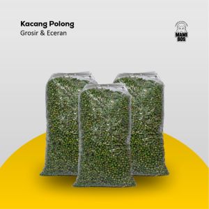 Kacang Polong Ijo 1 Kg / 0.5 Kg (Set Kg) Harga Eceran Grosir Terendah Rasa Enak Renyah Kualitas Premium | Camilan Mami Bos |