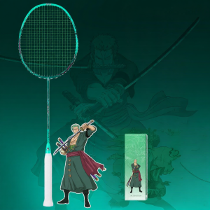 One Piece Licensed Carbon Fiber Ultra-light Speed Badminton Racket