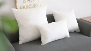 GMSHOP 30cmx50cm/45cm/50cm Sofa Non Woven Fill Inner Pillow Jacquard Plush 3D Geometric Pillow Case