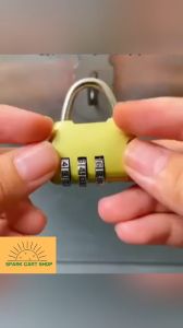 3Digit Padlock: A Comprehensive Guide to Safe & Secure Luggage Combination Lock