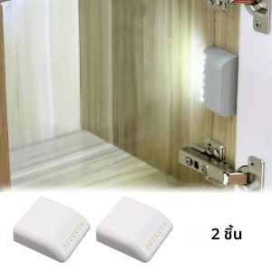 ภายใต้ตู้ไฟ 7 LED Wireless Motion เซ็นเซอร์อัตโนมัติตู้เสื้อผ้าตู้เสื้อผ้าตู้เสื้อผ้าด้านในโคมไฟบานพับไม่รวมแบตเตอรี่