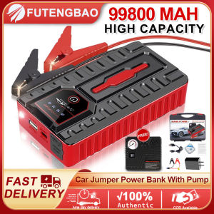 99800mAh 12V Car Jump Starter: A Multi-function Emergency Power Bank