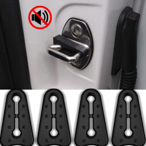 Shock Absorber Rubber For BMW Car Door Lock Buffer Damping Seal Pad Deadener Quiet Replacement Accessories