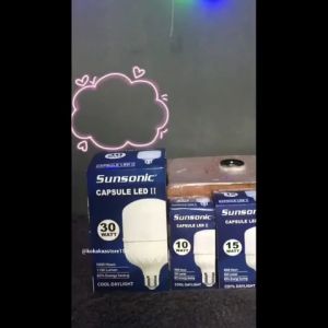 Bohlam Lampu Led Kapsul Sunsonic SUPERLED Garansi 6 Bulan LV