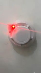 Photoelectric sensitive sensor smoke detector fire alarm applicable to household guard battery including fire smoke detector sensor portable independent fire alarm sensor wiring free simple installation