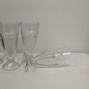 แก้วทรงสูง แก้วใส ขนาด 320ML.แพ็ค6ใบ รุ่นF169 92559 แก้วใส่ของหวาน ถ้วยแก้วไอติม แก้วเครื่องดื่ม น่ารัก