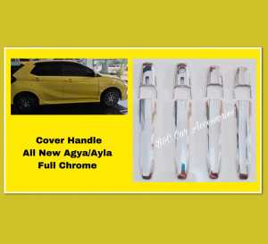 Cover Handle All New Agya/Ayla Keyless Full Chrome 2023 up