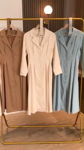 D11673 Beatrix Elegant Suit Dress With Belt