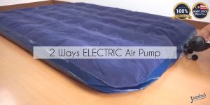 Electric Air Pump Inflate Deflate For Air Bed and Inflatable Pam Kolam Angin Pam Tilam Elektrik 220V