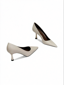 JESSICA SOPHIA | Crocodile Pattern Calf Leather High Heel Women Shoes