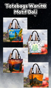 ALVYSTREET OFFICIAL | Tas Totebag Wanita Tali Sumbu Kepang Motif Bali
