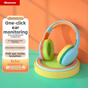 NIUMAN | Child-friendly Headphones Bluetooth Noise Reduction Reading Long Battery Life