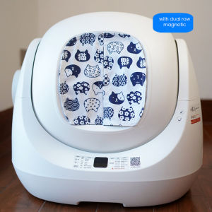 Only Curtains for CATLINK Automatic Cat Litter Box Odor Proof and Dust Proof Door Curtain