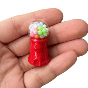 1:12 Dollhouse Dollhouse Mini Model Candy Toy Scene Miniature Gumball Machine Candy Box Decoration Multicolor