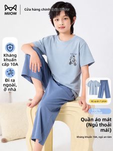 MiiOW | Cotton Lightweight Boys Pajama Set