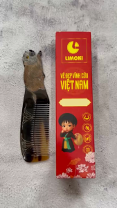 [BST 12 Con Giáp] Lược Sừng Mỹ Nghệ Limoki – Hợi (Heo)