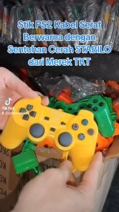 Stik PS2 Warna Stabilo TKT - Serat Kabel, Warna Ceria!
