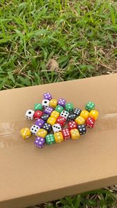 Xúc xắc xí ngầu Màu Đặc size 14mm tự chọn màu sắc - Trò chơi Đổ Xí Ngầu Beer Club ( XN-MĐ14 )