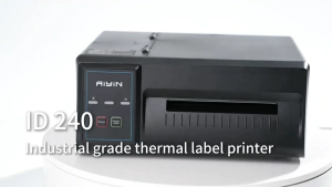 AiYin ID240 - Printer Resi Pengiriman 110mm Thermal Printer Barcode Sticker Label Printer