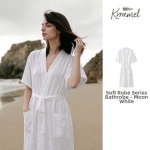 KRRAMEL | Water Absorbent Quick Drying Womens Bathrobe