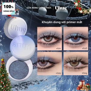 Phấn Mắt Đơn Uhue Dòng E Phấn Siêu Mịn Tạo Hiệu Ứng Nổi Bật Lâu Trôi Nhũ Lấp Lánh Lì Ánh Kim Satin