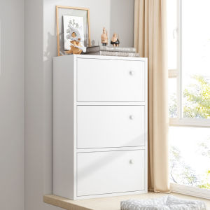 Multifunctional Simple White Storage Cabinet
