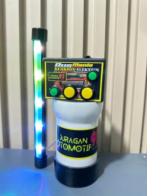 Klakson sepeda anak lampu sepeda Telolet basuri