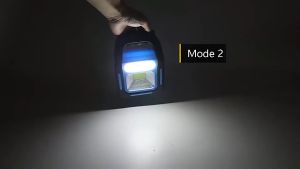 3 in 1 Work Light Safe Mobile Solar Rechargeable Emergency Light Solar Rechargeable LED Camping Light Power Bank Waterproof Emergency Light