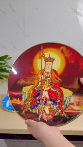 Tranh Phật Tráng Gương Treo Tường Tranh Địa Tạng Vương Bồ Tát - Anan Books