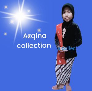 KEBAYA KUTUBARU ANAK PEREMPUAN BLUDRU+ROK PLISKET+SLENDANG+BROS