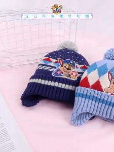 Paw Patrol | Genuine PAW Patrol Chase Skye Children Ear Protection Beanies Infant Plush Earflaps Cap Soft Cartoon Winter Warm Girl Boy Hat