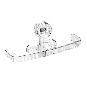 Treo Tường Phụ Kiện Tóc Người Tổ Chức Không Khoan Hút Nhà Ký Túc Xá Trang Sức Màn Hình Lưu Trữ Giá Đỡ Sáng Tạo Nhựa