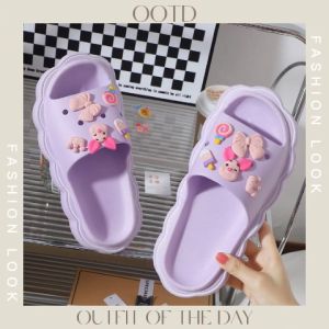 XWshop รองเท้าแตะน่ารัก รูปทรงแบบใหม่ไม่เหมือนใครแน่นอน  พื้นนิ่มส้นหนา โปรโมชั่นมาแรงแถมราคาไม่แพงแบบนี้พลาดได้ไง