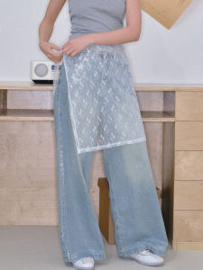 กระโปรงสั้นผ้าลูกไม้สีขาว ดีไซน์เรียบง่าย สำหรับผู้หญิงในช่วงฤดูร้อน กระโปรงสั้นเอวสูง ทรงเอ ทรงหลวม แขนสั้น