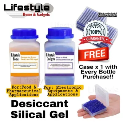 🔥🔥🔥Lifestyle Silical Gel 500g Blue Orange Silical Gel Desiccant/Ready Stock/Local shipping