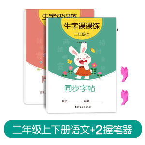 Grade One Daily Practice Copying Character Booktopical Version Primary School Chinese Learning WorkbookFor Ages 6-12