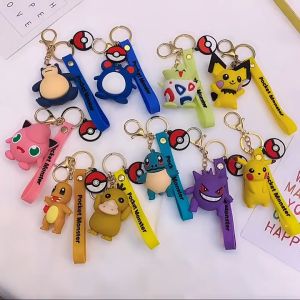 Móc khóa Pokemon móc khóa Pikachu cute dễ thương chất liệu silicon - Happy Life 4Kid