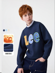 Lee | Áo Hoodie Thun Nỉ Lót Bông