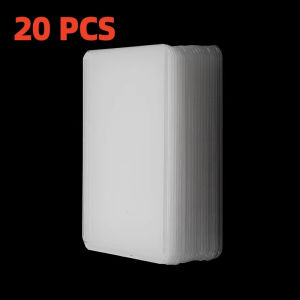 20Pcs Transparent Korean Kpop Card Sleeve with Protective Film Clear Card Holder Idol Photo Game Card Holders Cover PVC