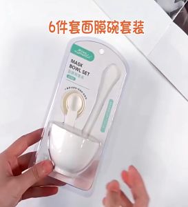 Mangkok Masker 4in1 Murah/ Mangkok Masker Set Wajah Kosmetik