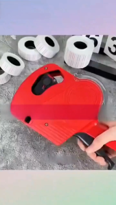 Crown MX-5500 High-Quality Label Printer with Protective Cover and Ink Roll - Starter Pack for Retail Price Labelling