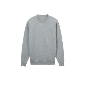 Hotwind Spring 2025 Mens Comfortable Loose Knitted Shirt Trendy Commute Slim Fit round Neck Pullover Fashionable Basic