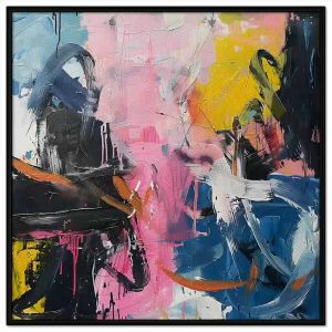 Tranh trừu tượng hiện đại phong cách đơn giản.Tranh treo tường dán tường decor nội thất.CGI-935