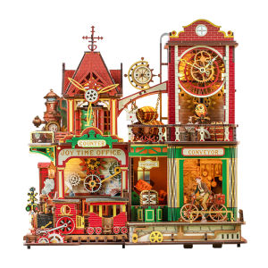 New DIY Big Doll House Wooden Miniature Kit Furniture Litht Dollhouse Furniture Handmade Case Model Assembly Toys Birthday Gifts