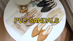 PANDA HOUSE Womens Shoes Slip Ons Flat Sandal Kasut Kerja Wanita Seliper Perempuan