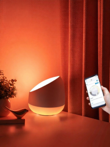 Philips | Smart Color Changing Bedside Lamp Voice WiFi Controlled
