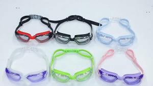 Kính bơi người lớn cao cấp chống sương mờ chống tia UV chống nước tròng kính tráng gương KB-XF1300